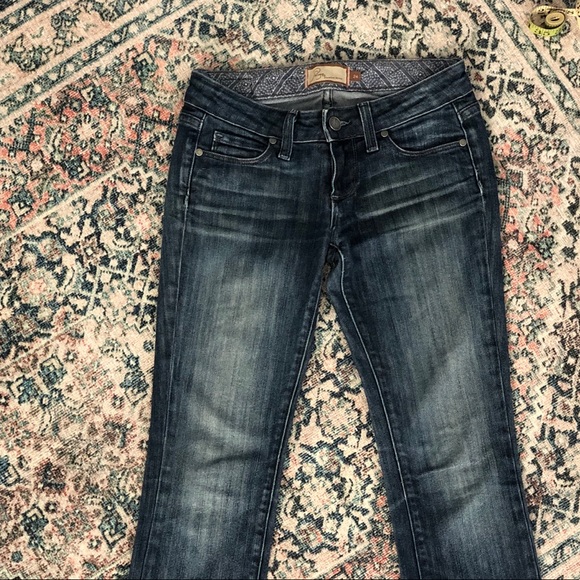 Vintage Paige Premium Denim Low Rise Skinny Leg - Picture 3 of 8